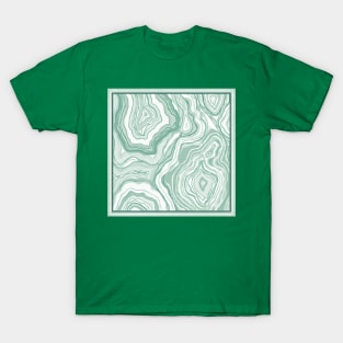 Sage Green Agate T-Shirt